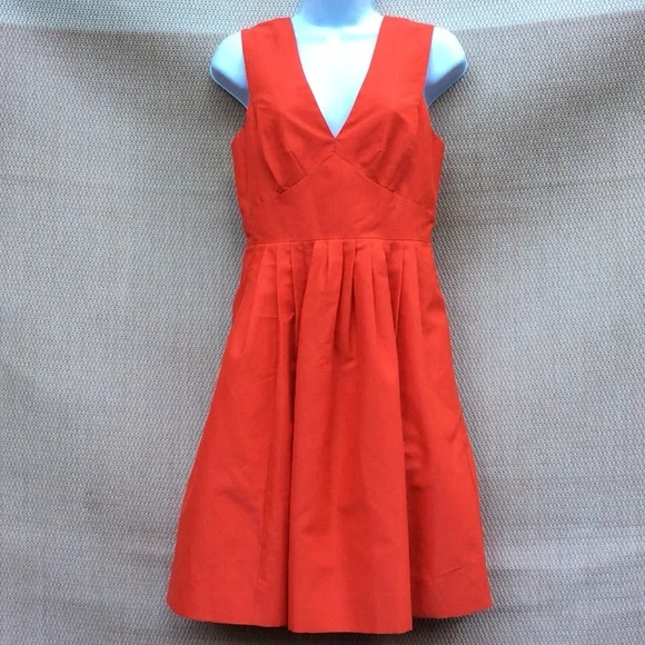 J Crew Factory "Little Red Dress" - Picture 1 of 5